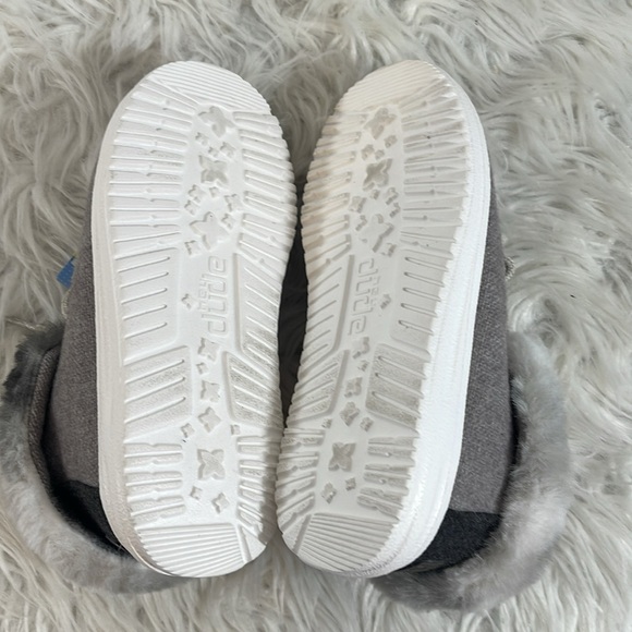 HEY DUDE Sunset Smoke Britt Lace Up Bootie Faux Fur Collar NEW Size Youth K13 - Picture 11 of 14